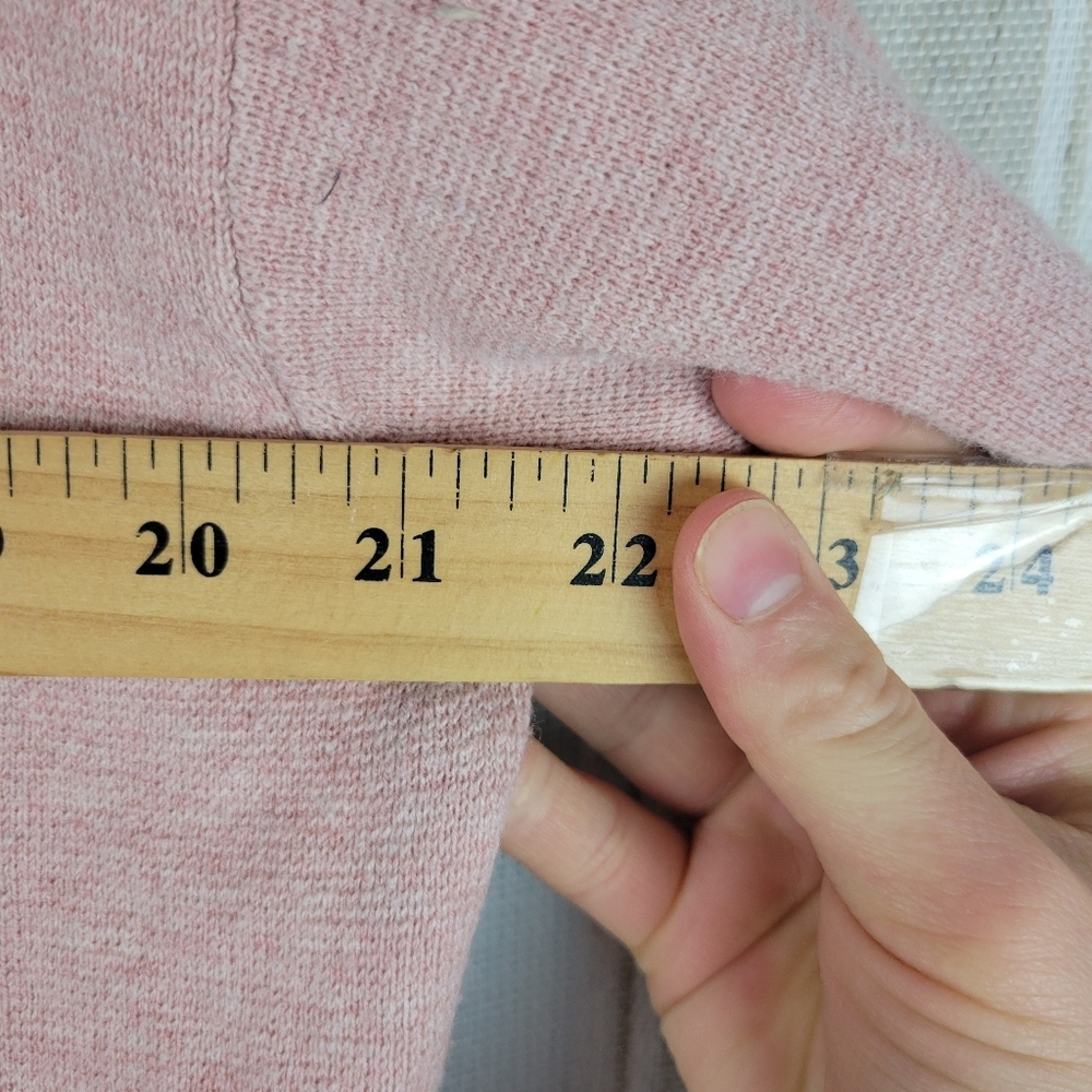 J.‎ Crew Blossom Ella Sweater Blazer Pink Size Extra Small Cotton Merino Wool - Picture 6 of 10